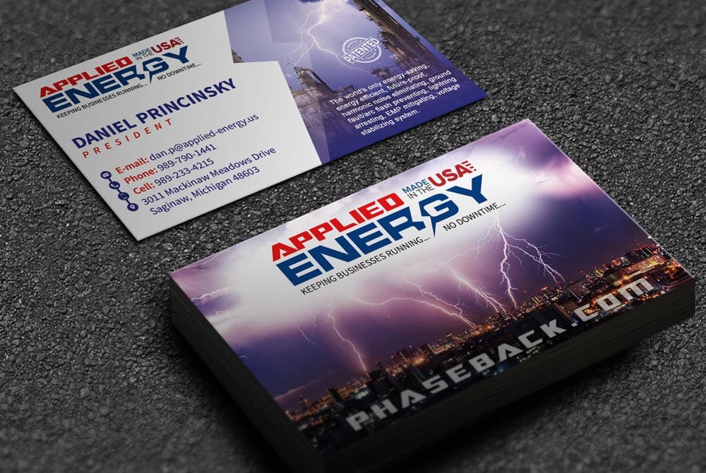Applied Energy - Business Cards
