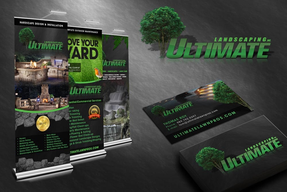 Ultimate Landscaping - Graphic Design
