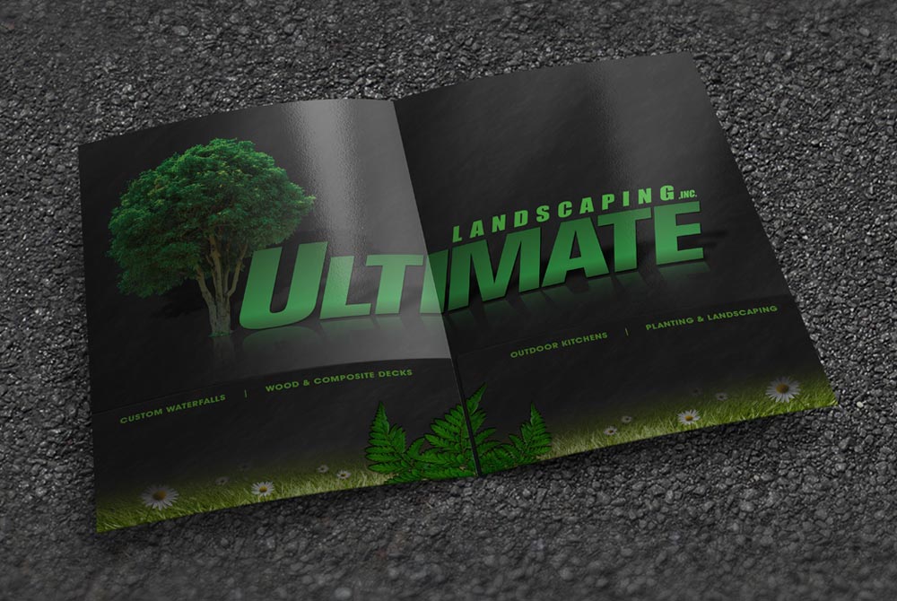 Ultimate Landscaping - Presentation Folder Inside