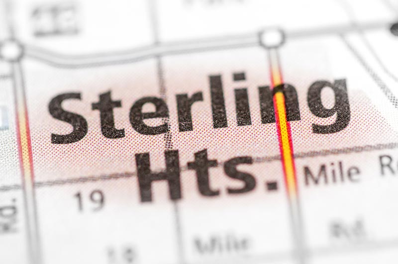 Sterling Heights - Map